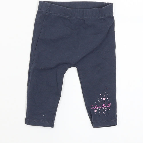 George Boys Blue   Sweatpants Trousers Size 3-6 Months  - Tinkerbell