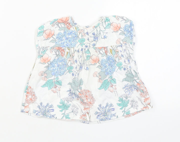 NEXT Girls White Floral A-Line Size 3-6 Months