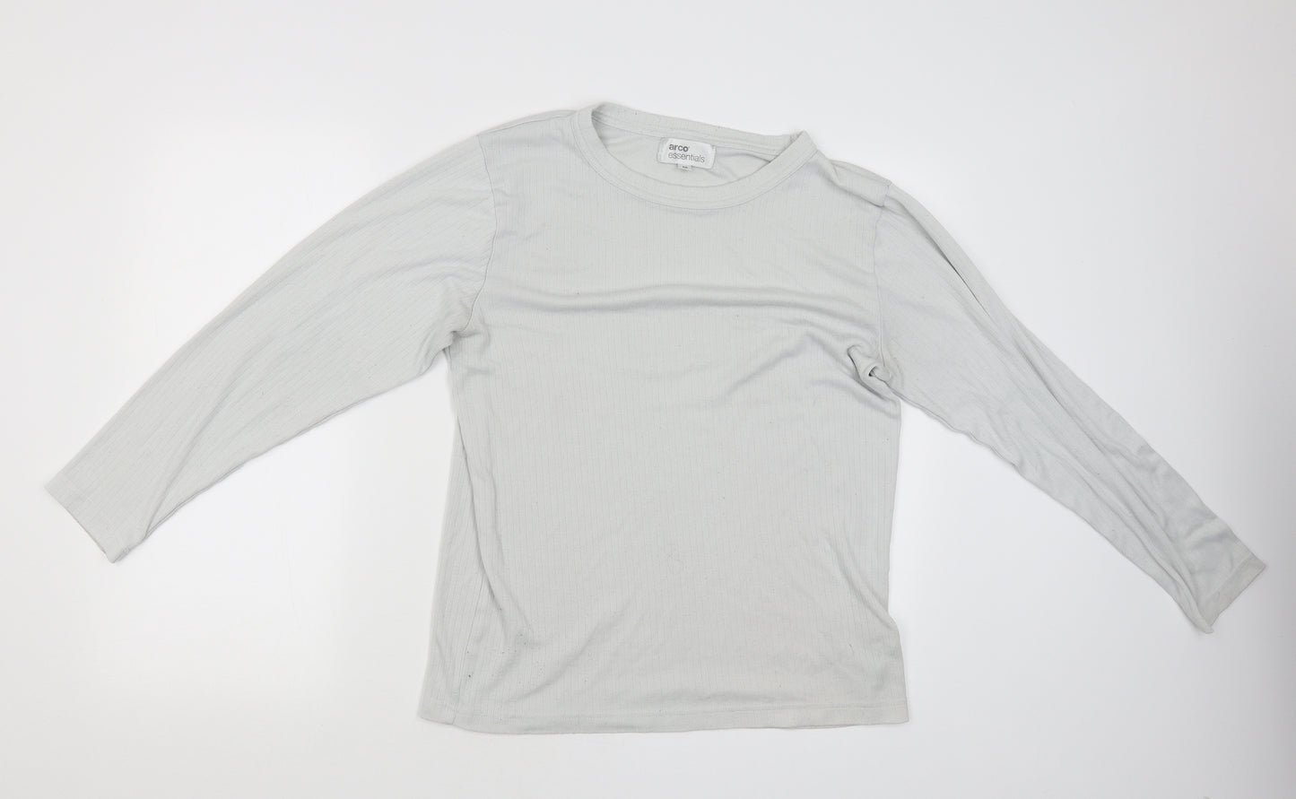 Arco Essentials Womens White   Basic Blouse Size M