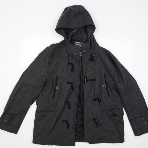 RJ Womens Grey   Jacket Coat Size L