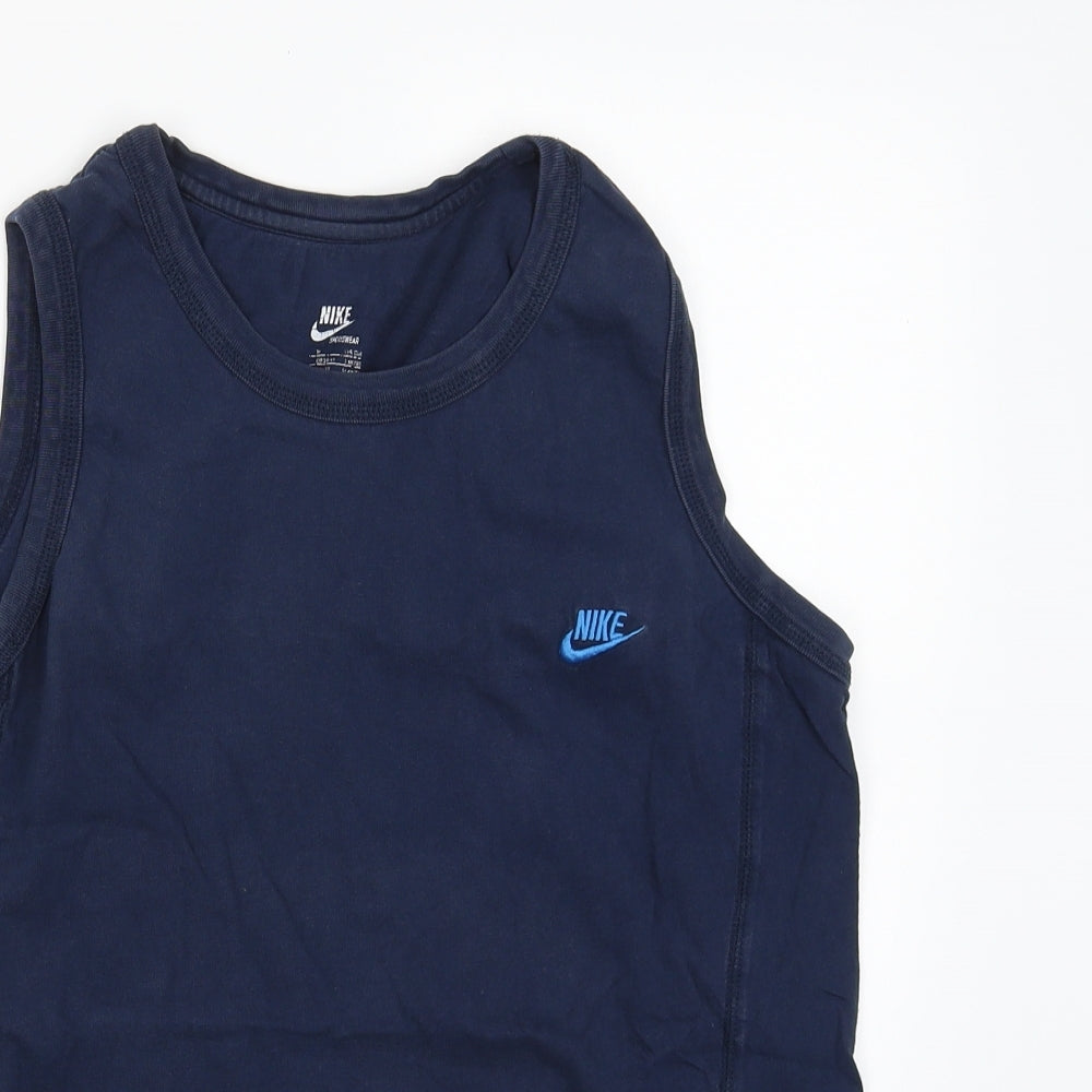 Nike Mens Blue    T-Shirt Size M  - Vest Top