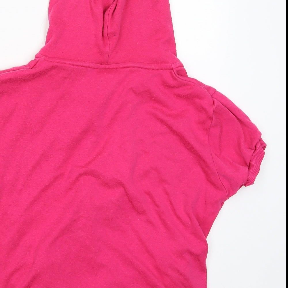 Lonsdale Womens Pink   Full Zip Hoodie Size 10