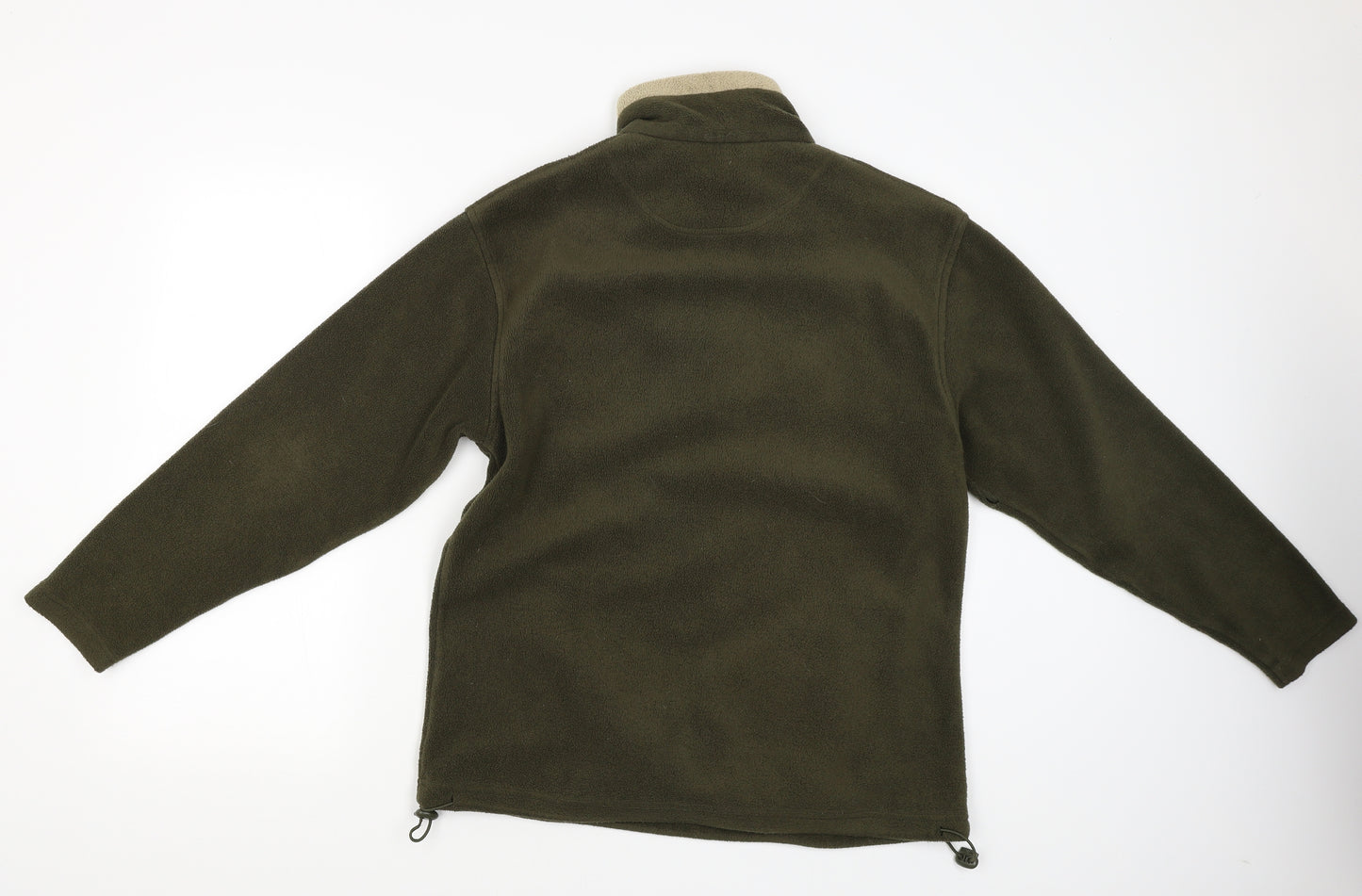 Authentic Clothing Company Mens Green   Pullover Hoodie Size M