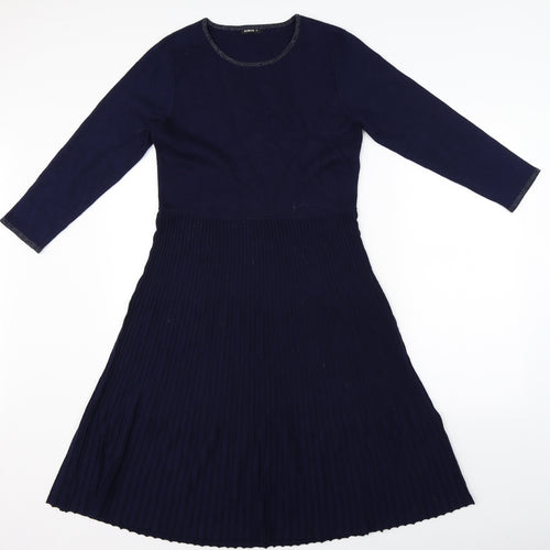 Roman Womens Blue   Shift  Size 10