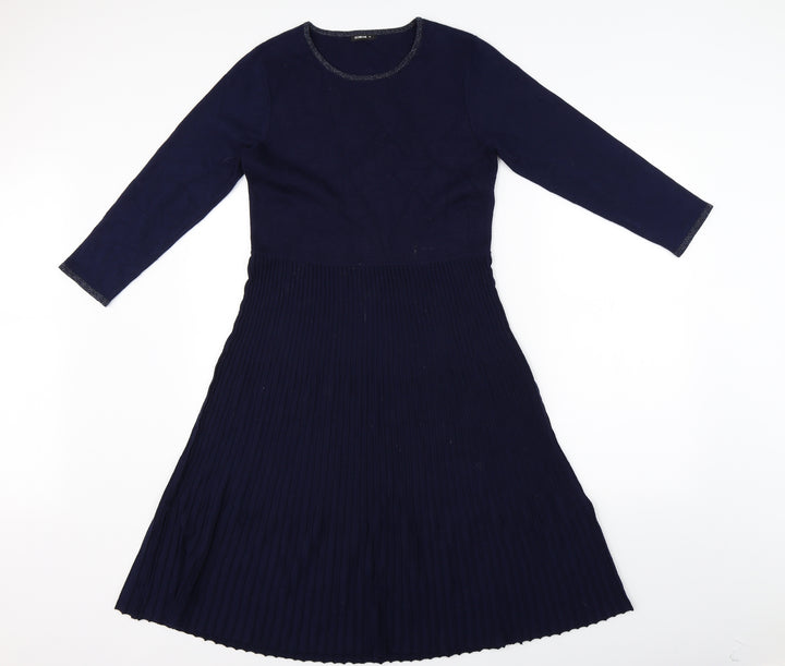 Roman Womens Blue   Shift  Size 10