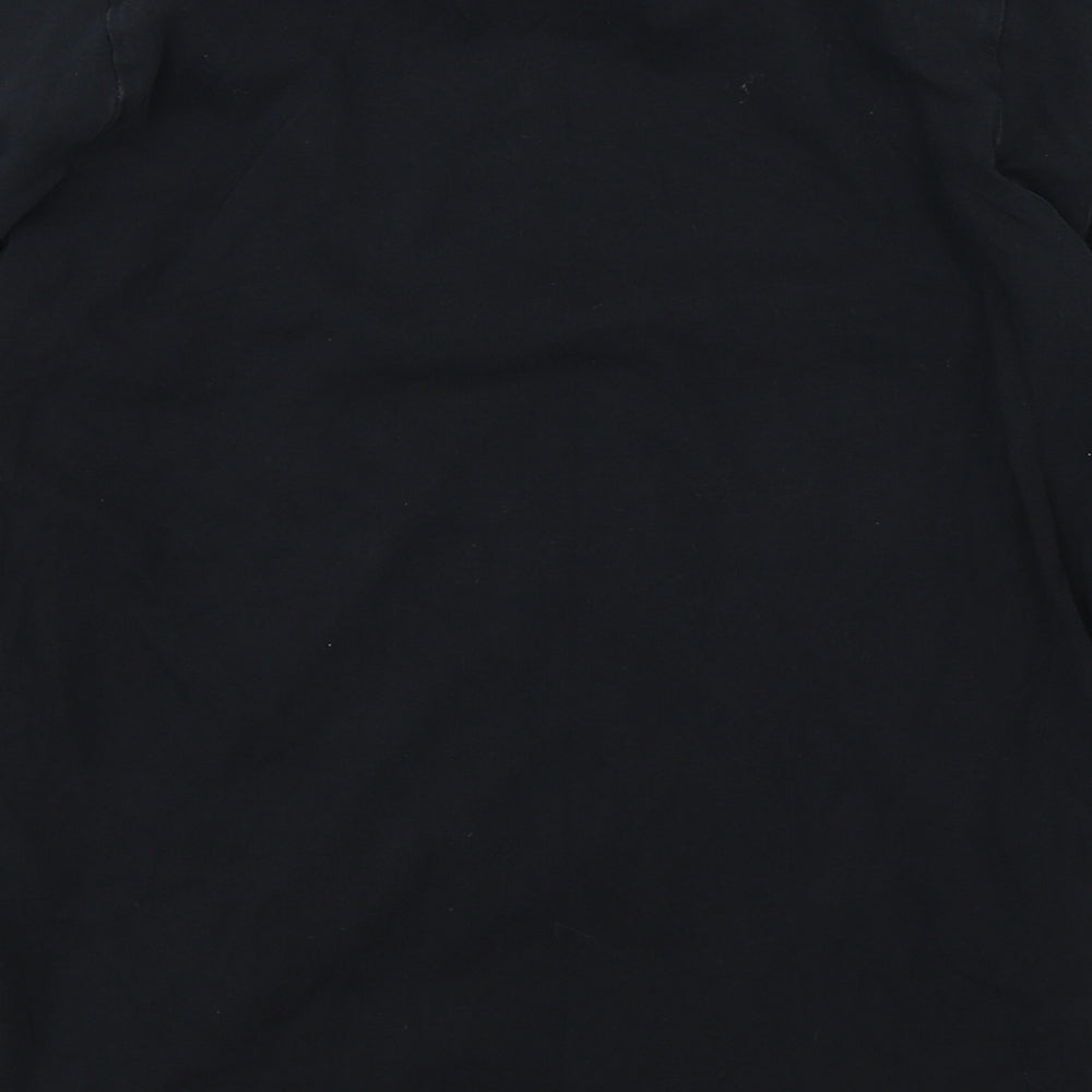 George Boys Black   Basic T-Shirt Size 12-13 Years  - christmas