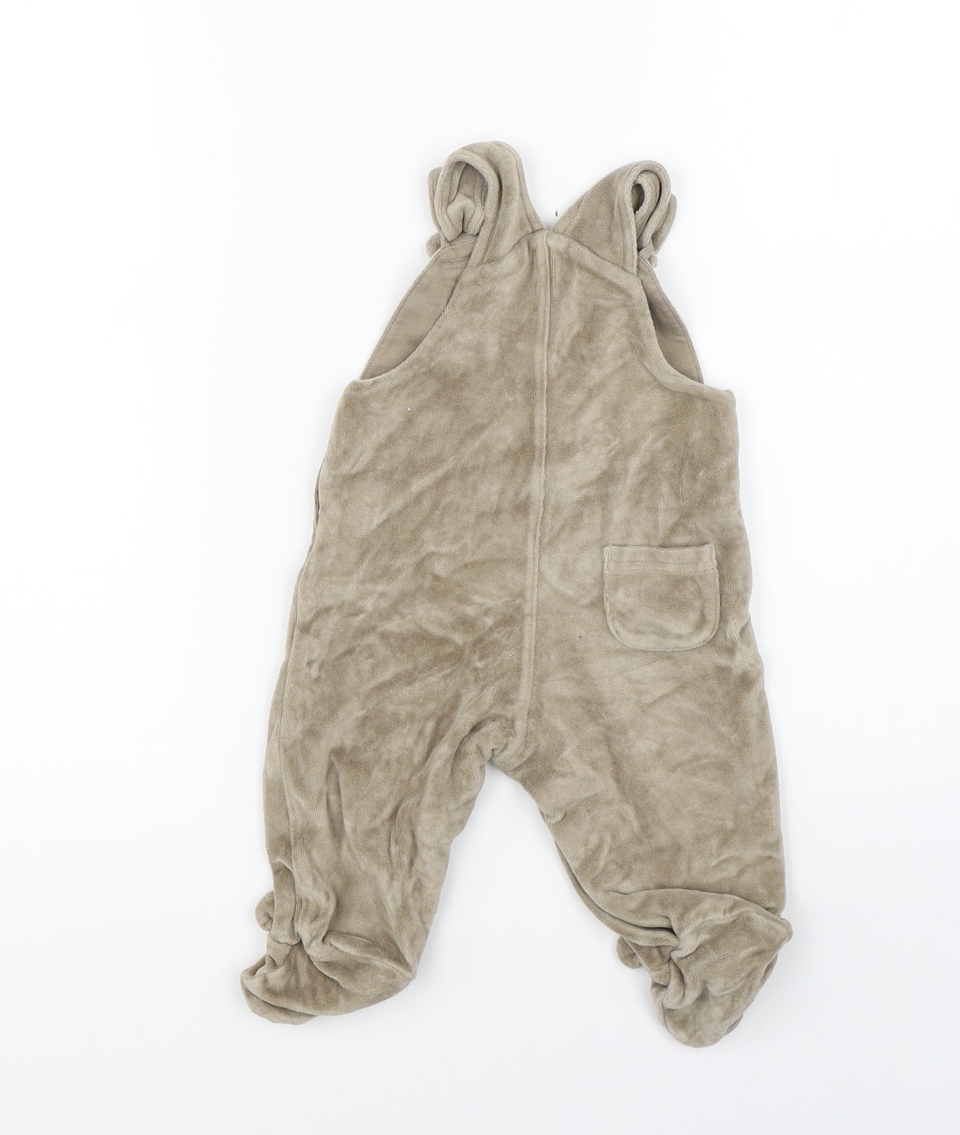 NEXT Baby Brown   Dungaree Outfit/Set Size 3-6 Months