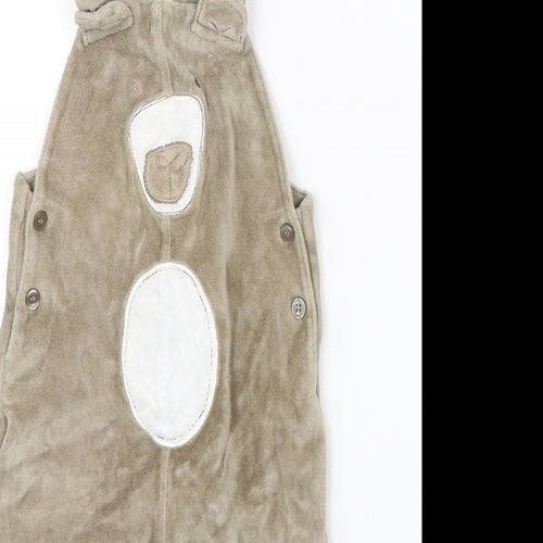 NEXT Baby Brown   Dungaree Outfit/Set Size 3-6 Months