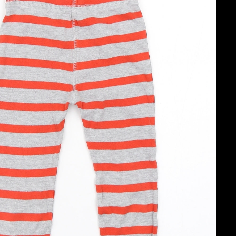 George Boys Red Striped   Pyjama Pants Size 5-6 Years