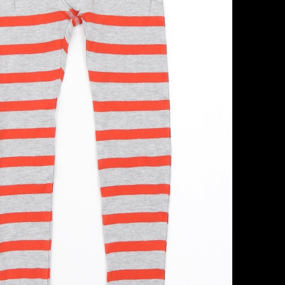 George Boys Red Striped   Pyjama Pants Size 5-6 Years