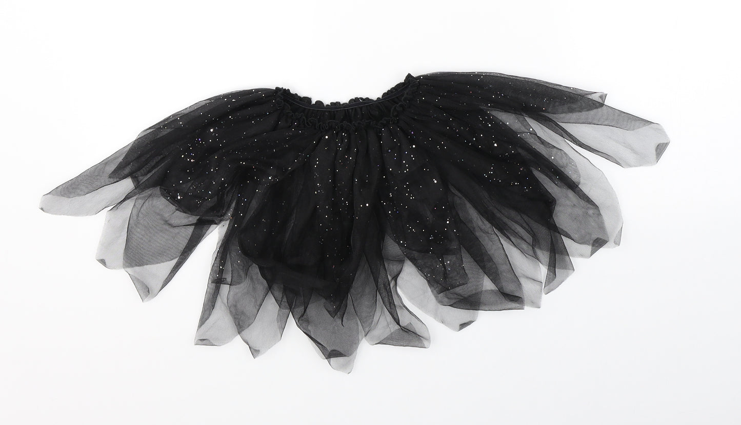 H&M Girls Black   Tutu Skirt One Size