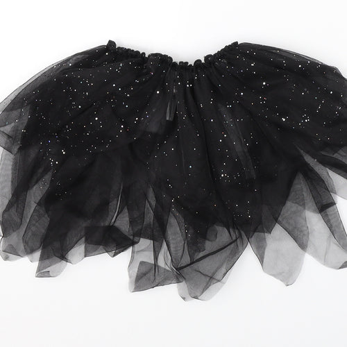 H&M Girls Black   Tutu Skirt One Size