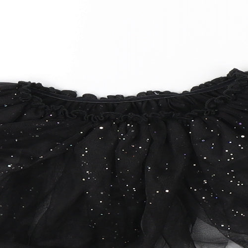 H&M Girls Black   Tutu Skirt One Size