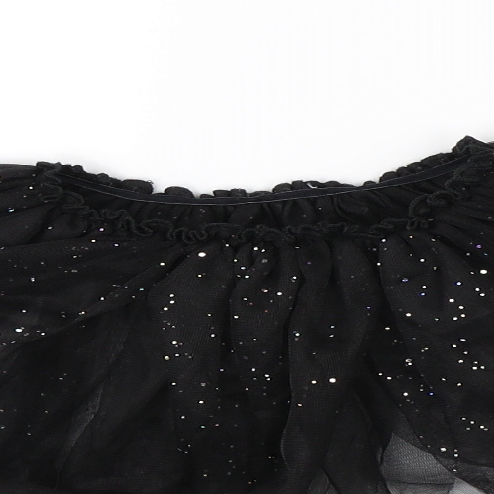 H&M Girls Black   Tutu Skirt One Size