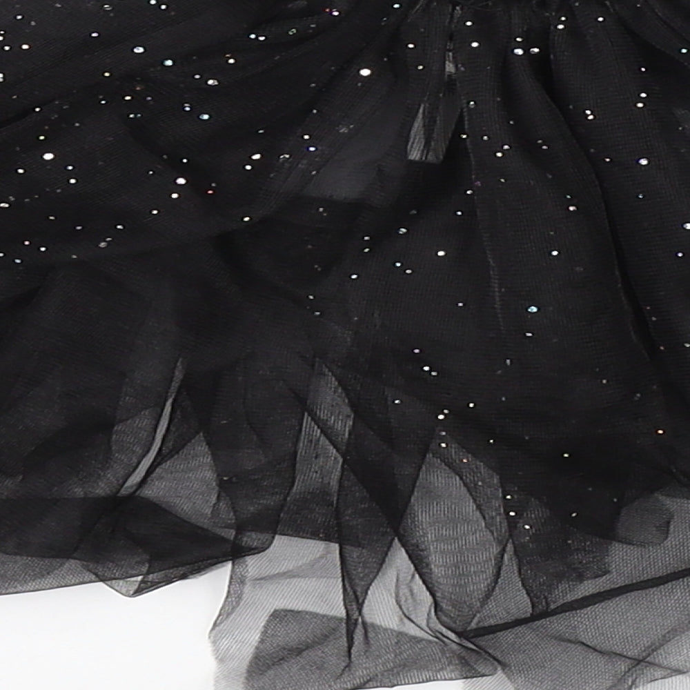 H&M Girls Black   Tutu Skirt One Size