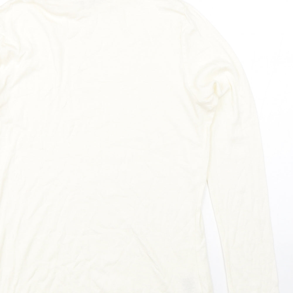 Papaya Womens White   Pullover Jumper Size 16