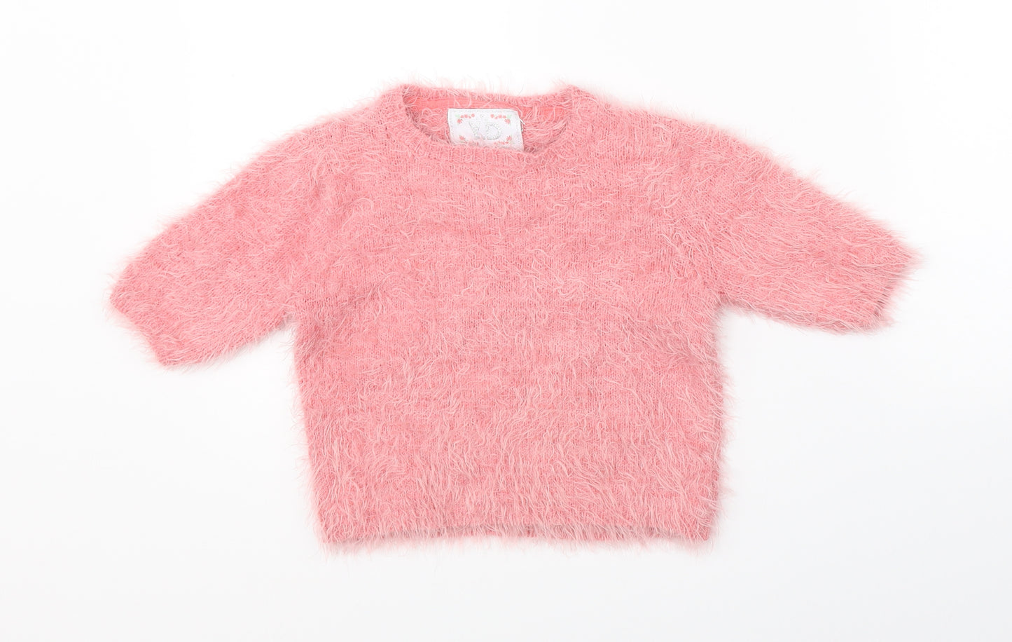 YD Girls Pink   Pullover Jumper Size 11-12 Years