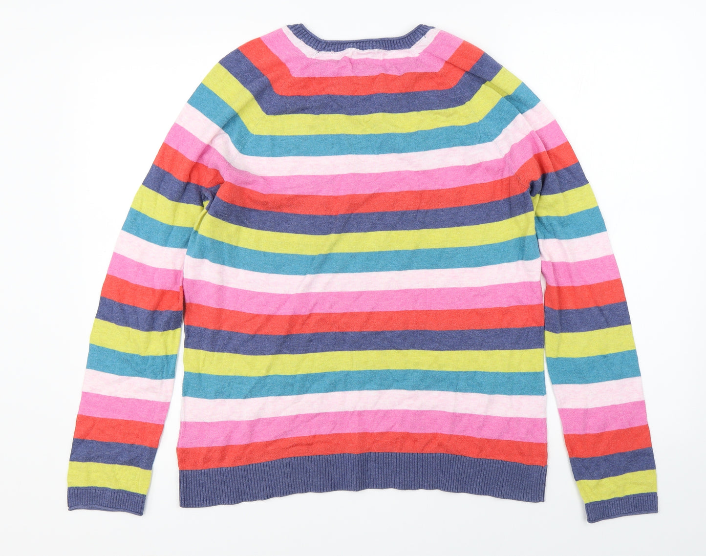 Heyton Womens Multicoloured Striped  Pullover Jumper Size 16