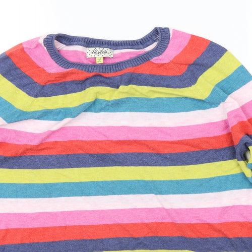Heyton Womens Multicoloured Striped  Pullover Jumper Size 16