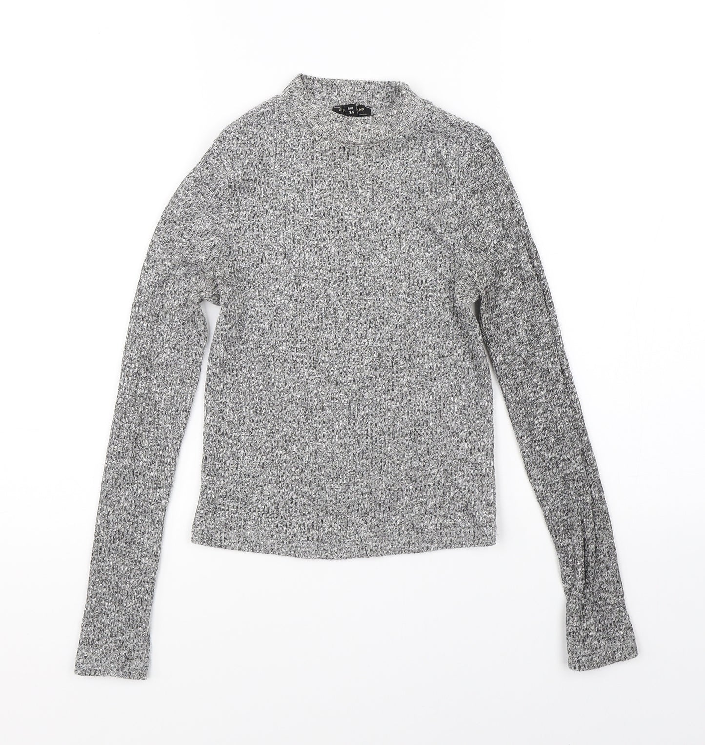 River Island Womens Grey   Pullover Jumper Size 8