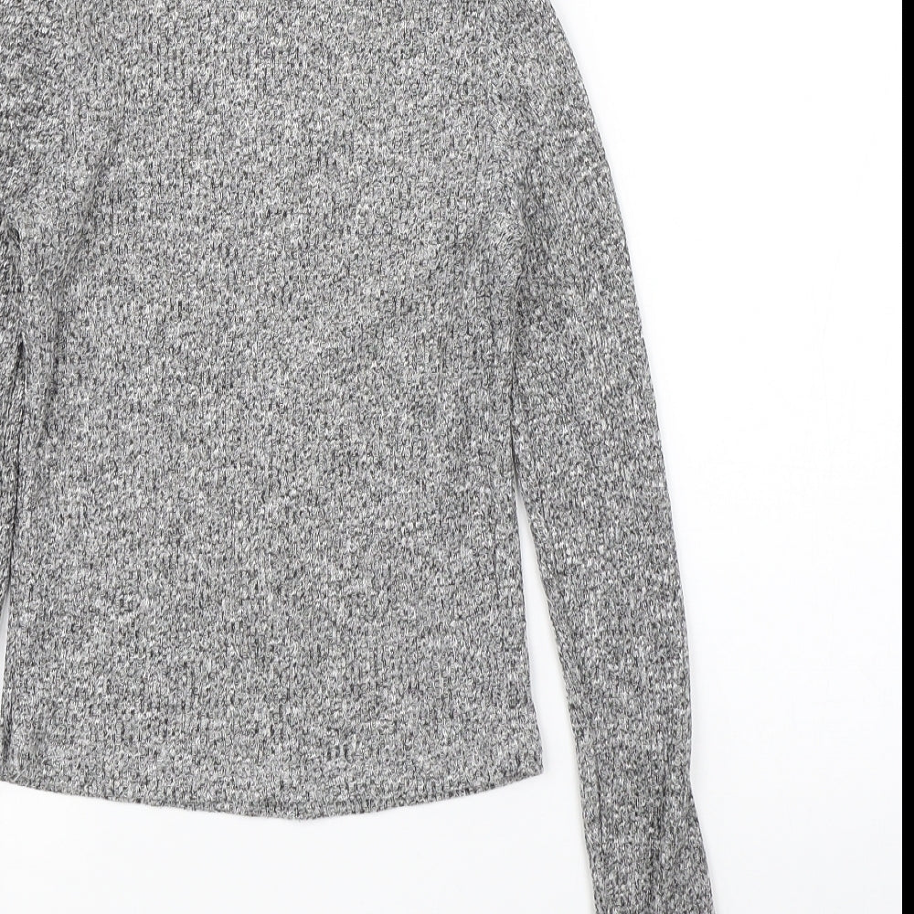 River Island Womens Grey   Pullover Jumper Size 8