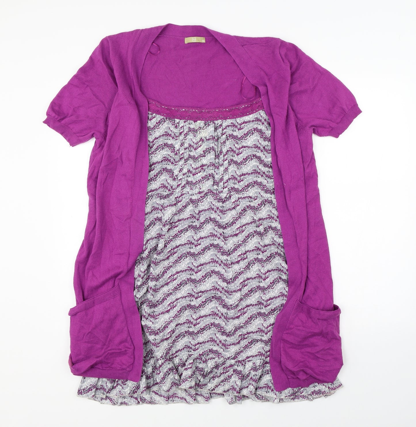 TU Womens Purple   Pullover Jumper Size 18