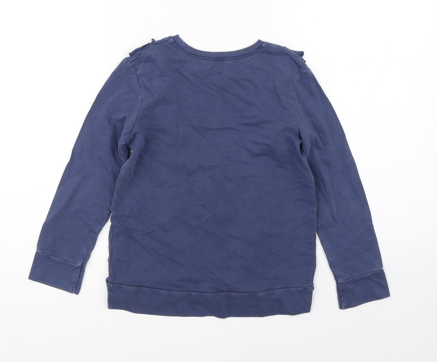 George Girls Blue   Pullover Jumper Size 5-6 Years