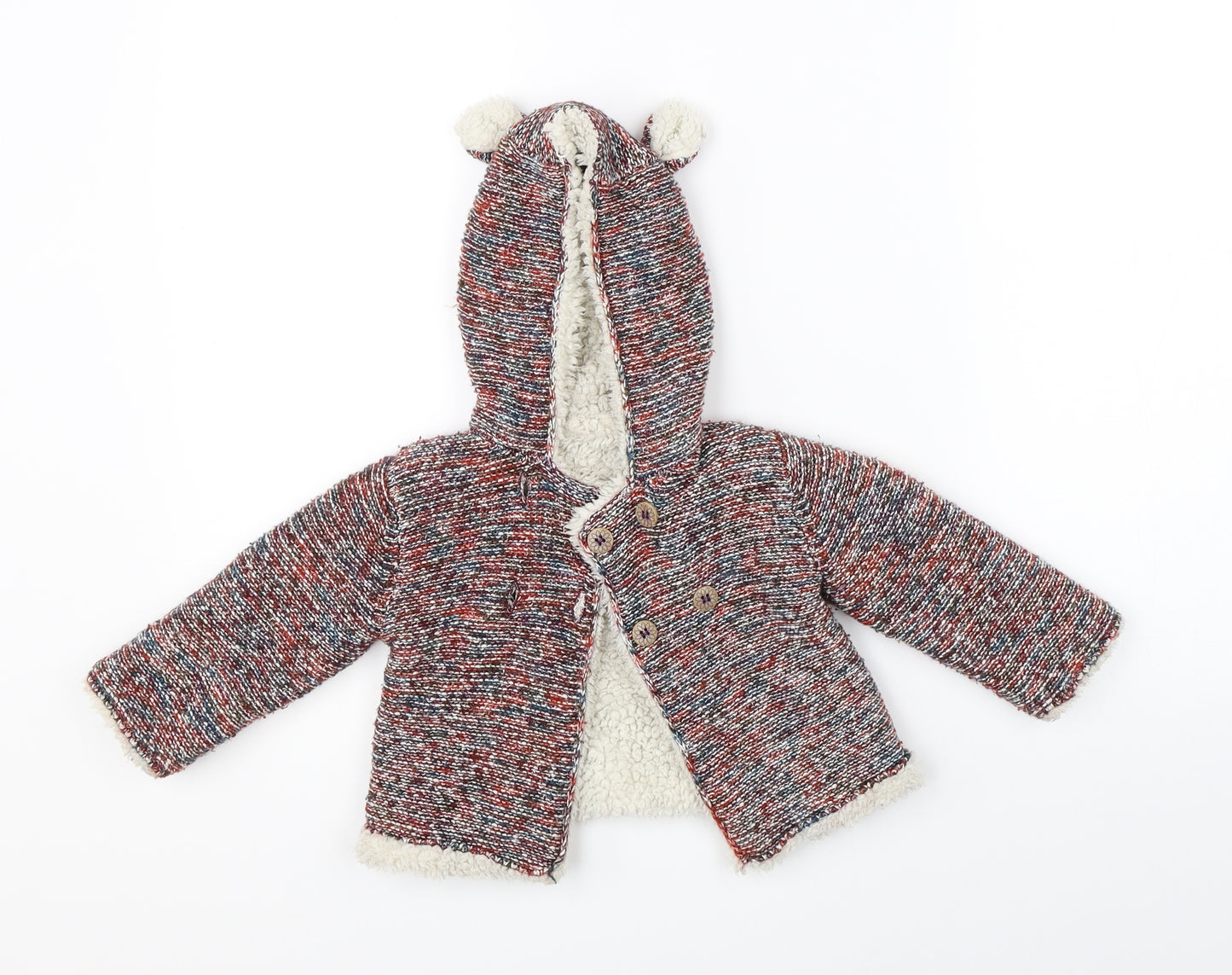 Nutmeg Girls Multicoloured   Pullover Jumper Size 9-12 Months