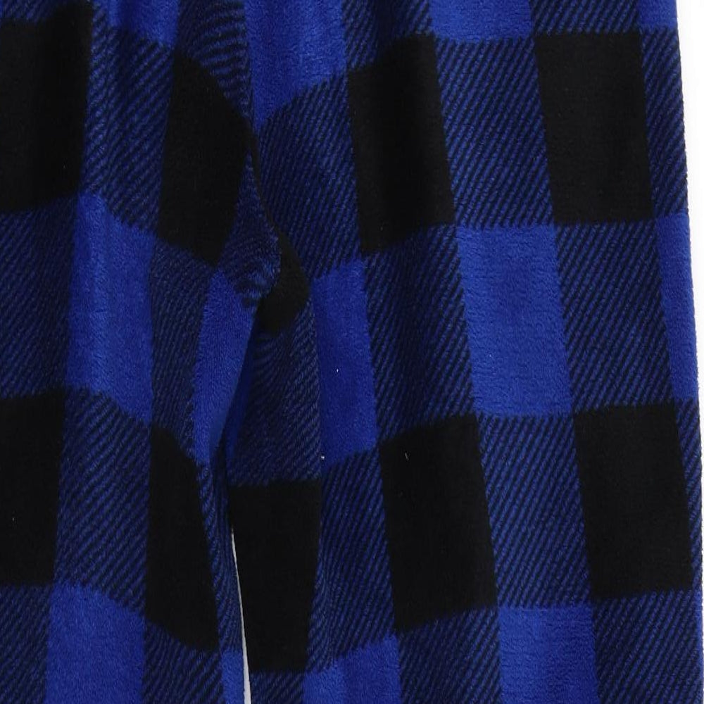 Primark Mens Blue Check   Pyjama Pants Size XL