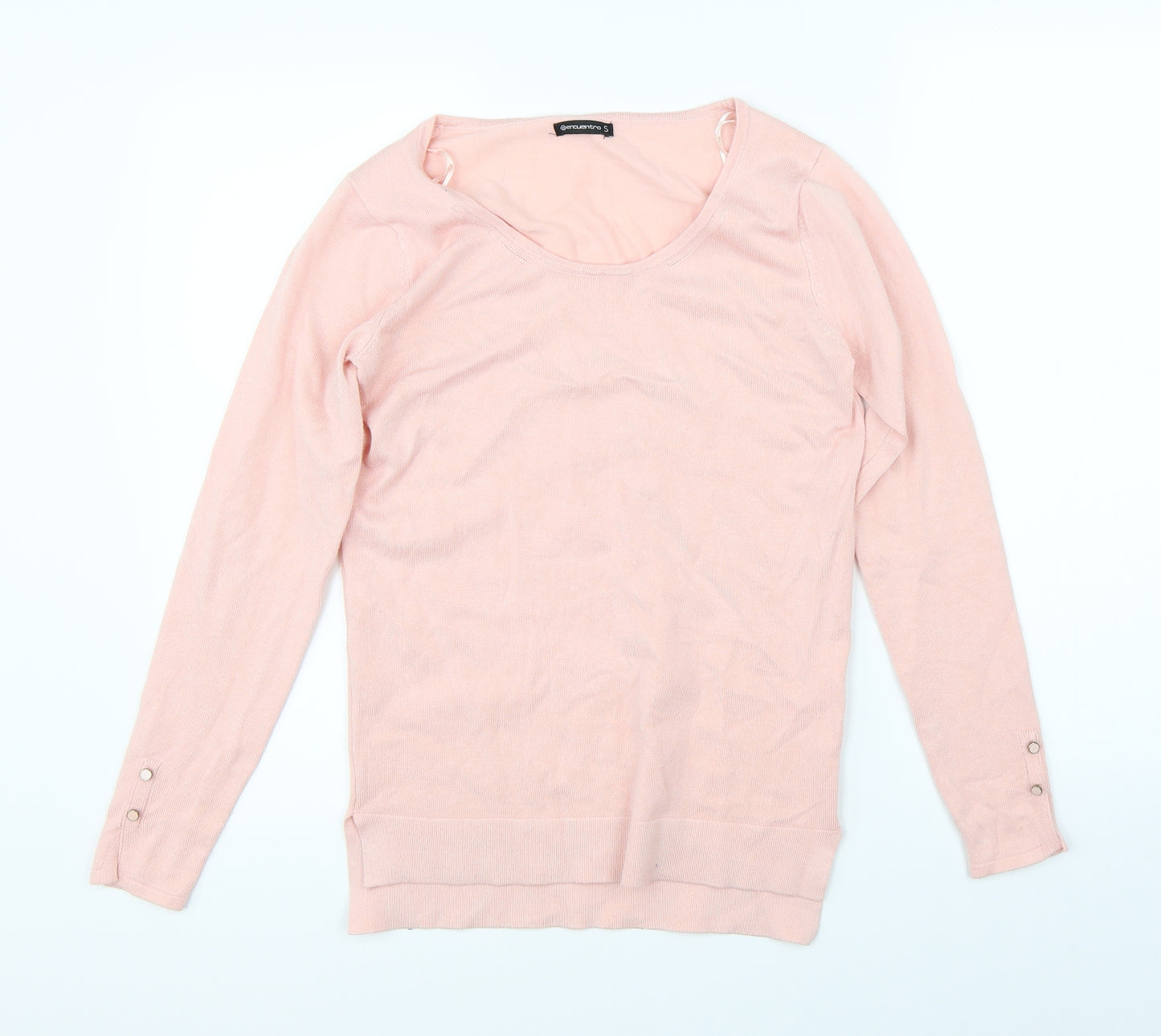 Encuentro Womens Pink   Pullover Jumper Size S