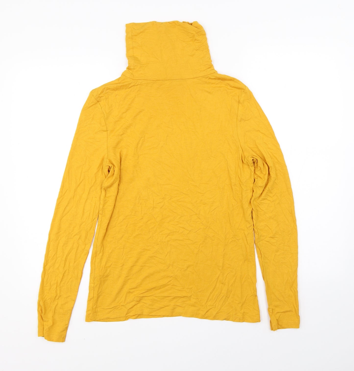 New Look Womens Yellow   Basic T-Shirt Size 14