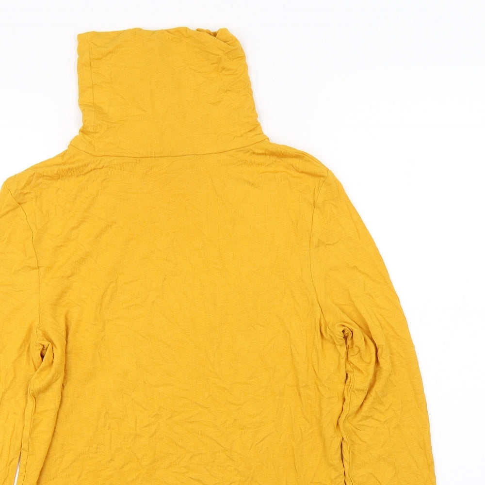 New Look Womens Yellow   Basic T-Shirt Size 14