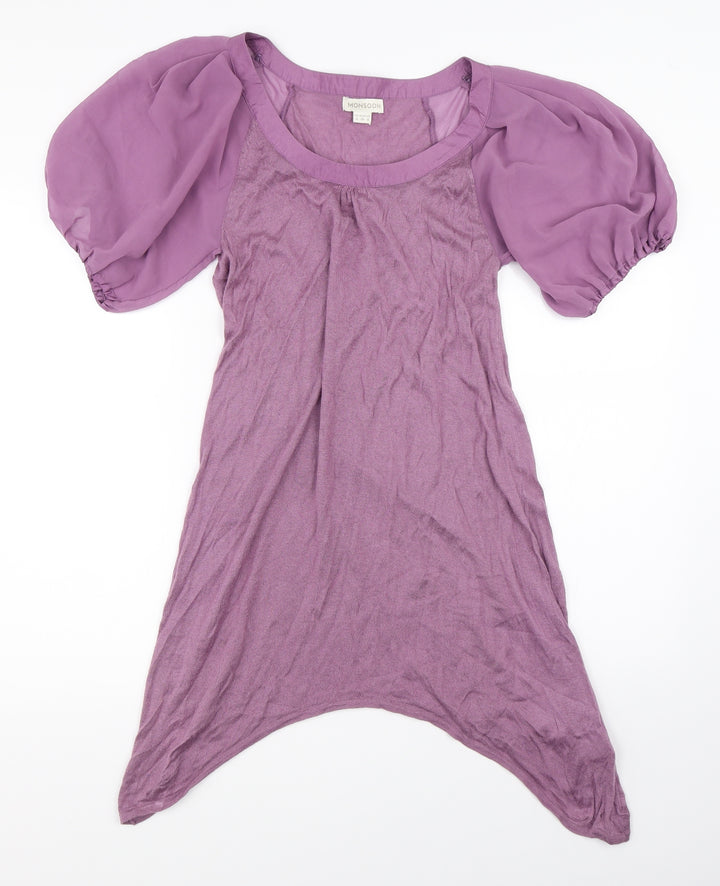 Monsoon Womens Purple   Shift  Size 8