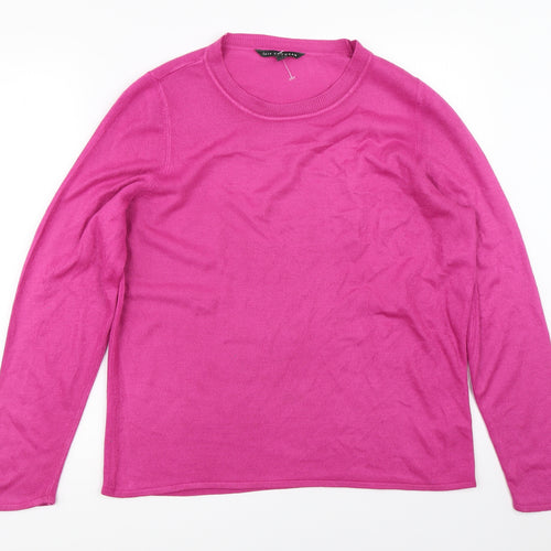 Bonmarché Womens Pink   Pullover Jumper Size 14
