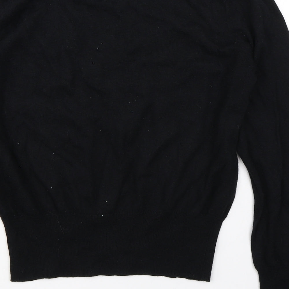 French Connection Womens Black   Pullover Jumper Size L