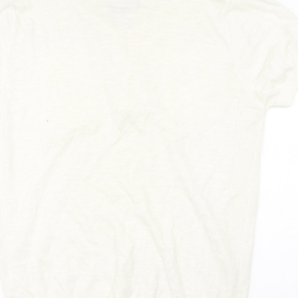 NEXT Mens White   Pullover Jumper Size L