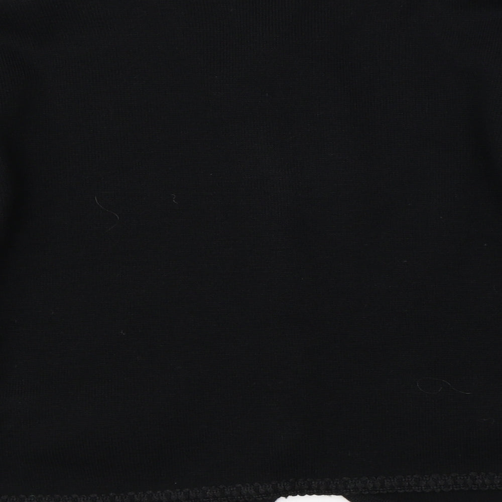 Marks & Spencer Womens Black   Cardigan Jumper Size 14