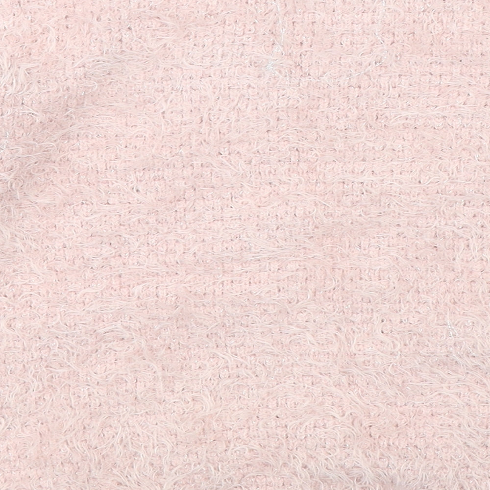 I Love Girls Wear Girls Pink   Pullover Jumper Size 7-8 Years