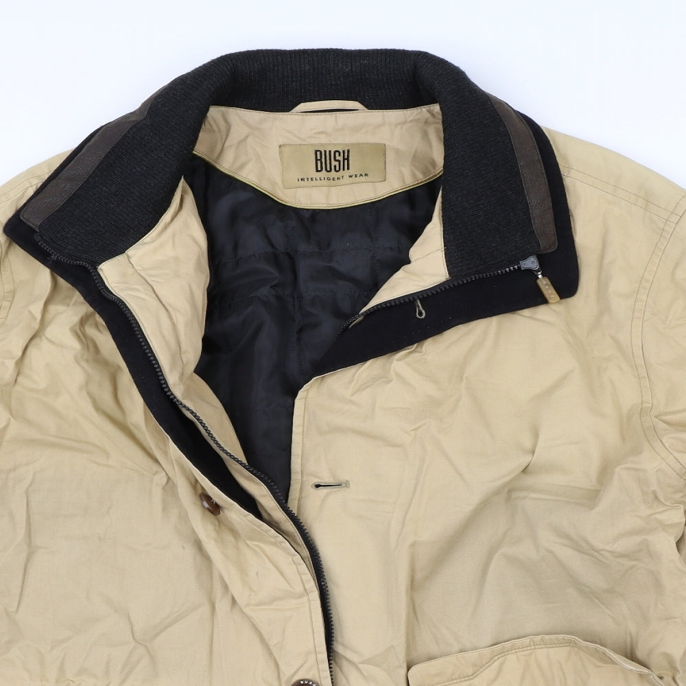 Bush Mens Beige   Jacket Coat Size 42