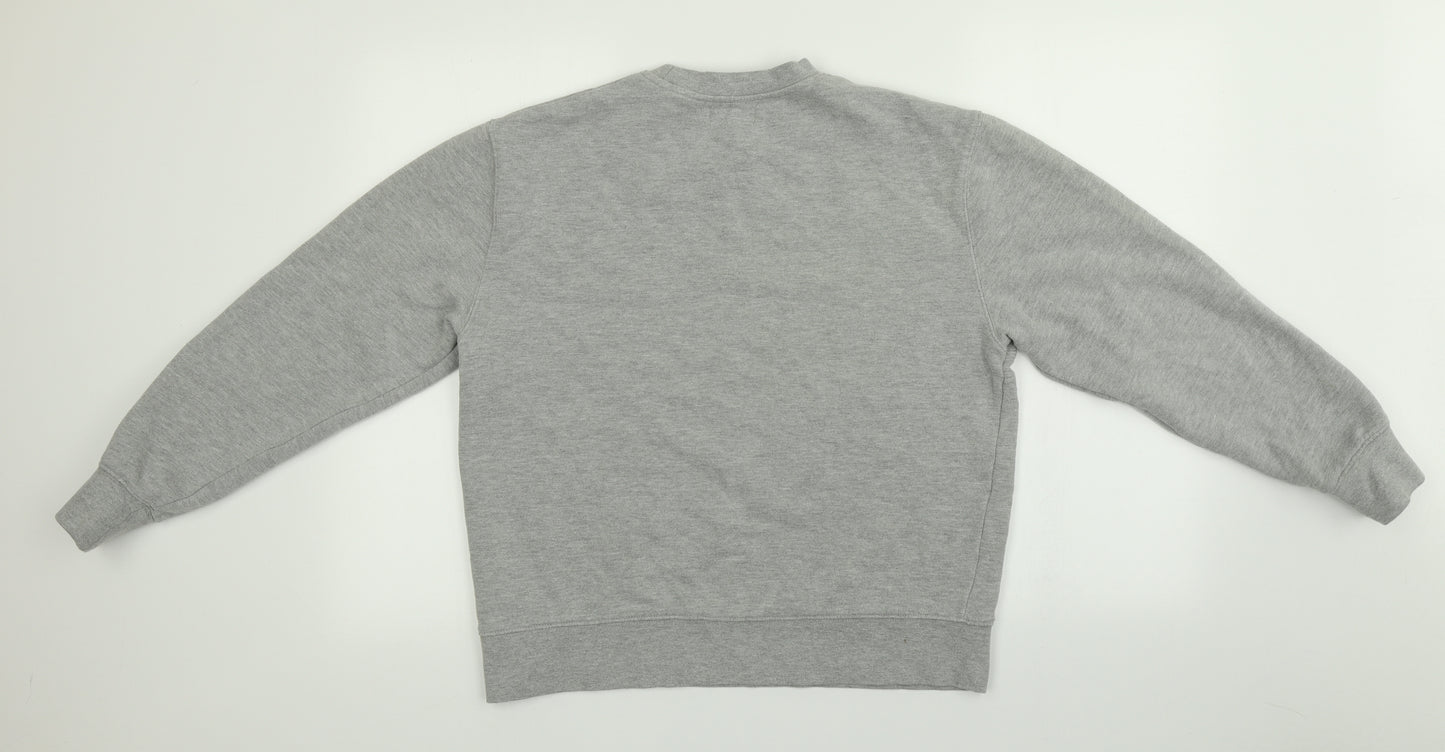 Topman Mens Grey   Pullover Sweatshirt Size XS