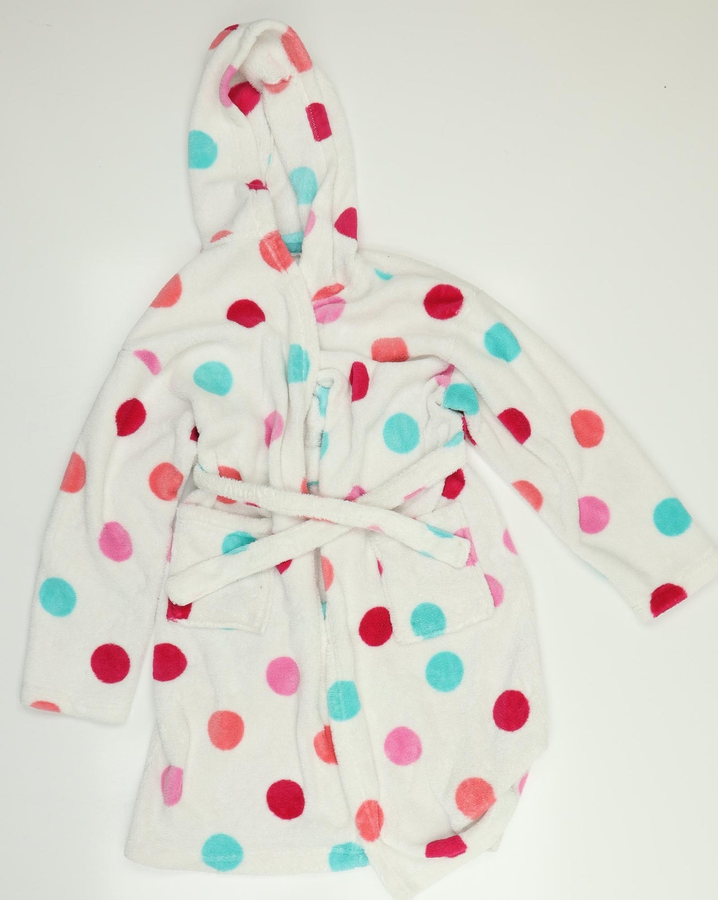 Matalan Girls Multicoloured Spotted   Gown Size 10-11 Years