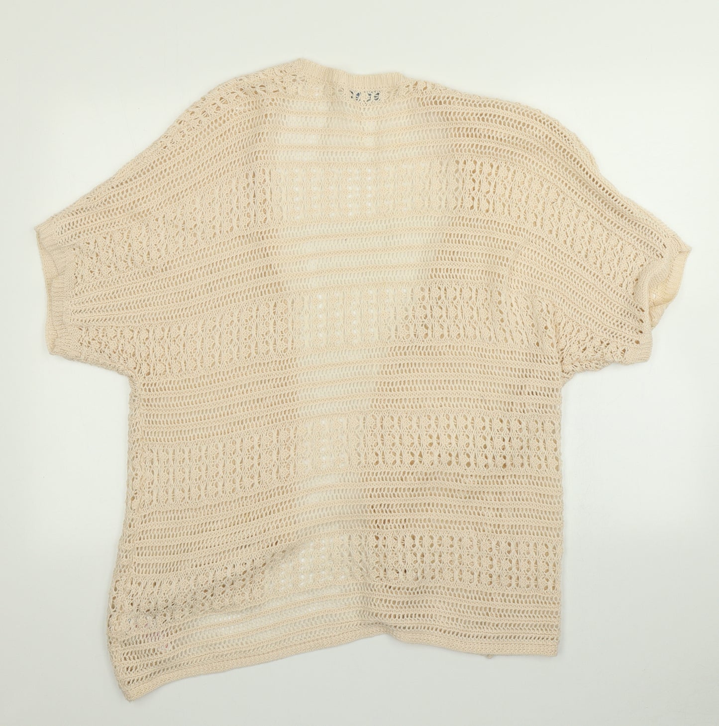 Peacocks Womens Beige   Shrug Jumper Size 18