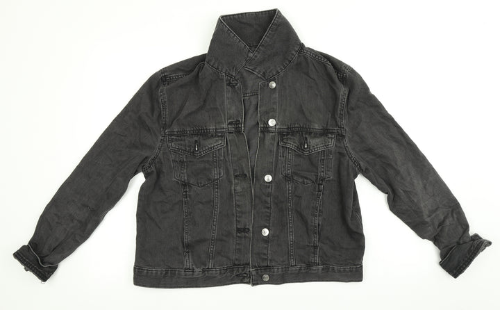 Divided Womens Black Jacket Size 14