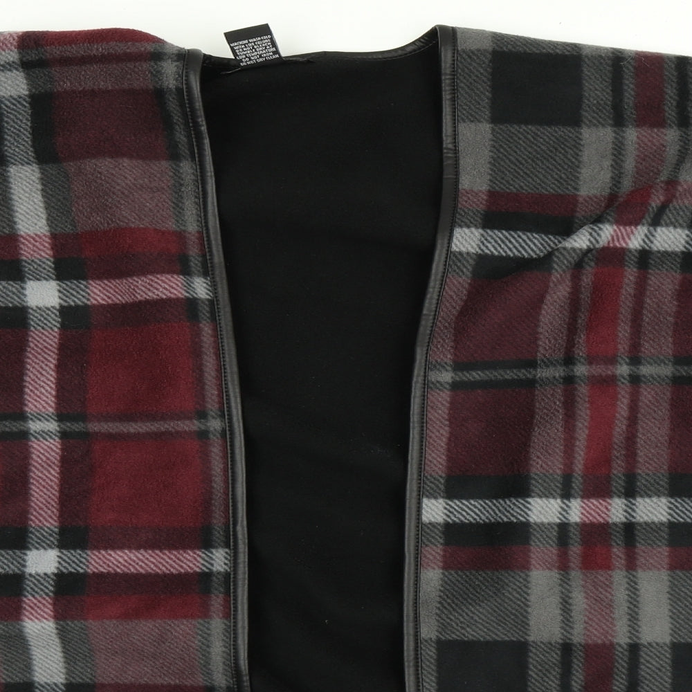EStudio Womens Multicoloured Plaid  Shrug Jumper One Size
