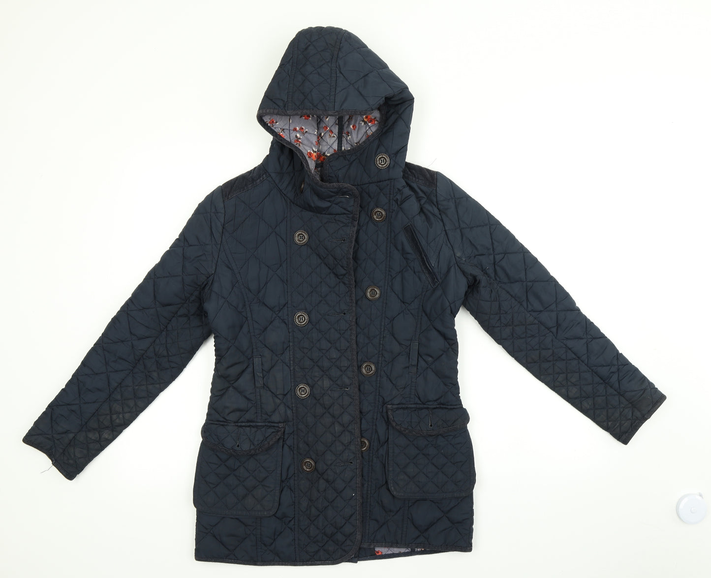 NEXT Girls Blue   Quilted Coat Size 11-12 Years