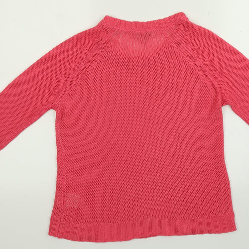 Inspire Collection Womens Pink   Pullover Jumper Size S