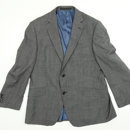 M&S Mens Grey   Jacket Blazer