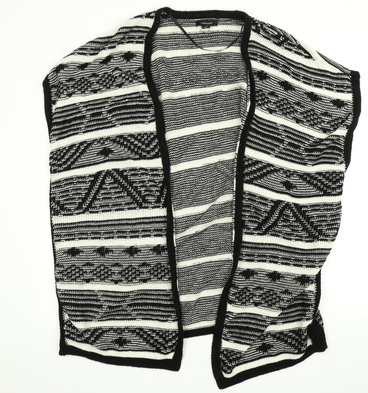 Atmosphere Womens Multicoloured Striped Shrug Jumper Size 6