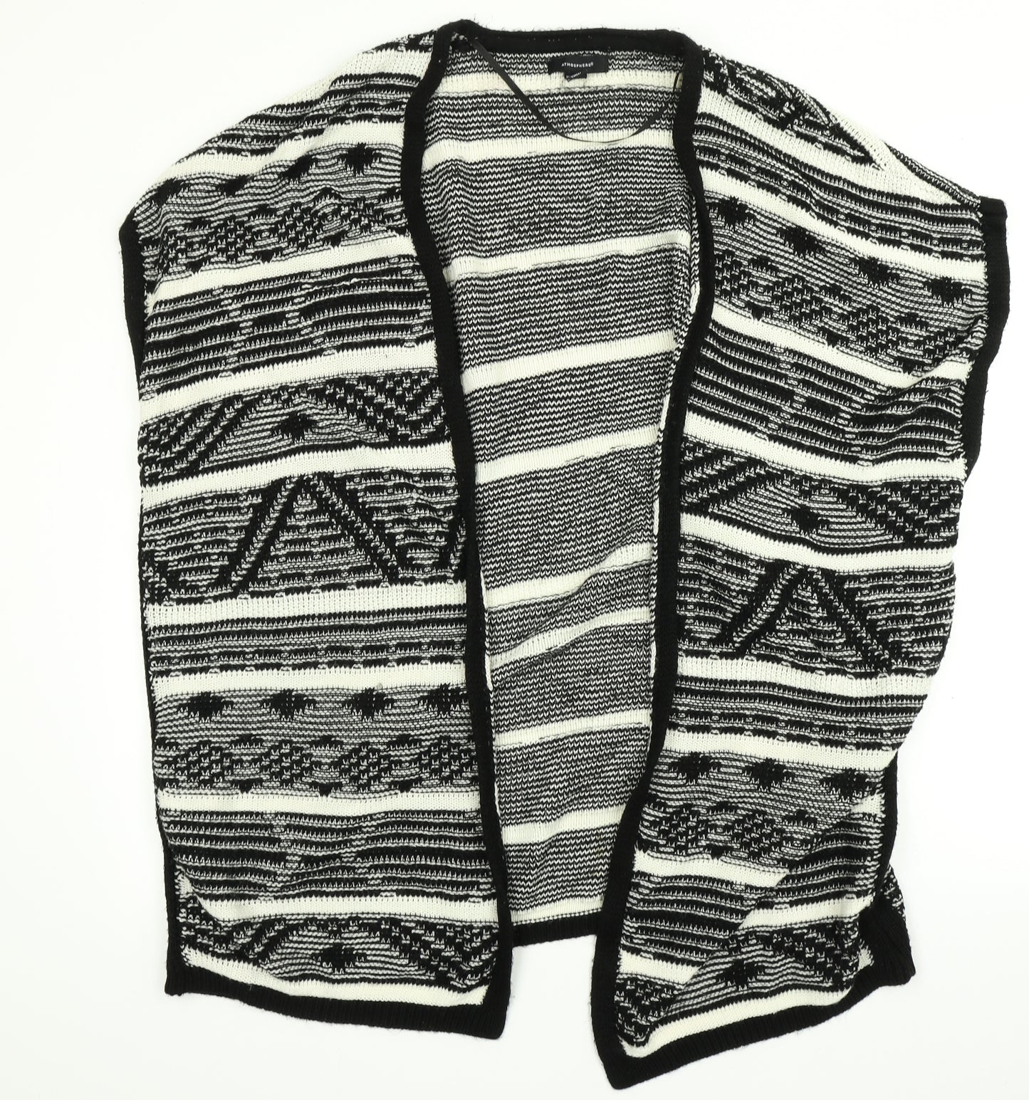 Atmosphere Womens Multicoloured Striped  Shrug Jumper Size 6