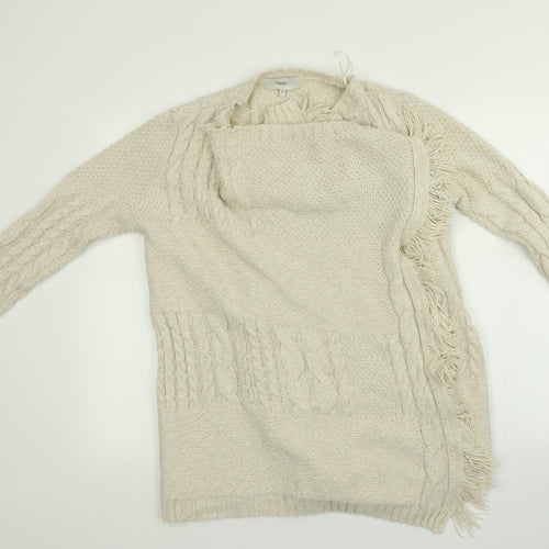 Next  Womens Beige   Cape Jumper Size XS